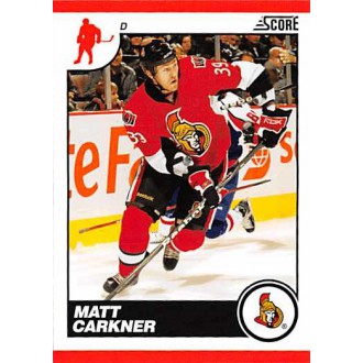 Řadové karty - Carkner Matt - 2010-11 Score No.348