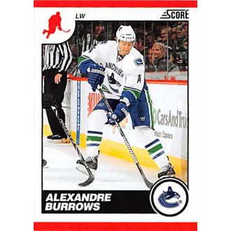 Řadové karty - Burrows Alexandre - 2010-11 Score No.458