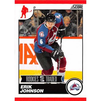 Řadové karty - Johnson Erik - 2010-11 Score No.571