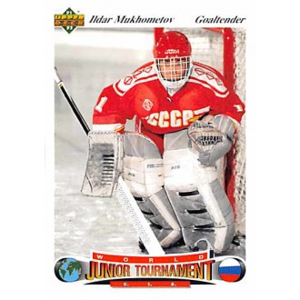 Řadové karty - Mukhometov Ildar - 1991-92 Upper Deck Czech World Juniors No.10