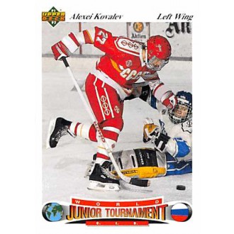 Řadové karty - Kovalev Alexei - 1991-92 Upper Deck Czech World Juniors No.16