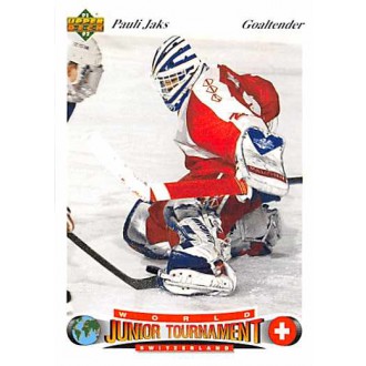 Řadové karty - Jaks Pauli - 1991-92 Upper Deck Czech World Juniors No.24