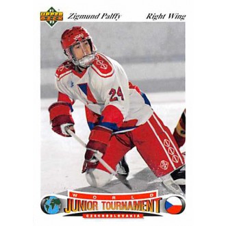 Řadové karty - Pálffy Žigmund - 1991-92 Upper Deck Czech World Juniors No.97