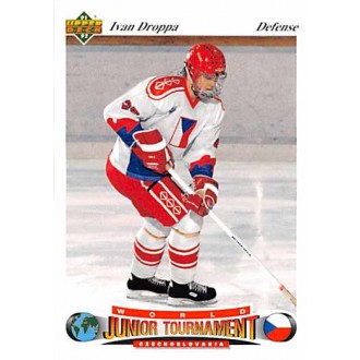 Řadové karty - Droppa Ivan - 1991-92 Upper Deck Czech World Juniors No.98