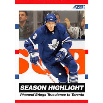 Řadové karty - Phaneuf Dion - 2010-11 Score No.18
