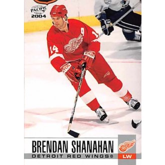 Řadové karty - Shanahan Brendan - 2003-04 Pacific No.126
