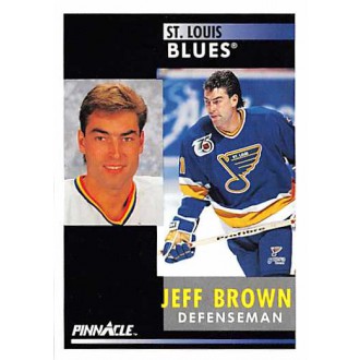 Řadové karty - Brown Jeff - 1991-92 Pinnacle No.72