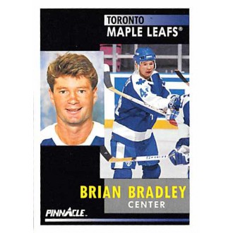 Řadové karty - Bradley Brian - 1991-92 Pinnacle No.90