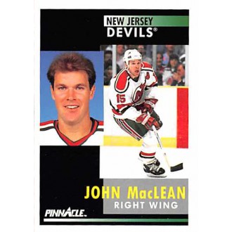 Řadové karty - MacLean John - 1991-92 Pinnacle No.115