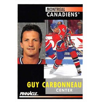 Řadové karty - Carbonneau Guy - 1991-92 Pinnacle No.130