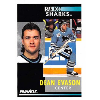 Řadové karty - Evason Dean - 1991-92 Pinnacle No.153
