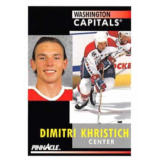 Řadové karty - Khristich Dimitri - 1991-92 Pinnacle No.162