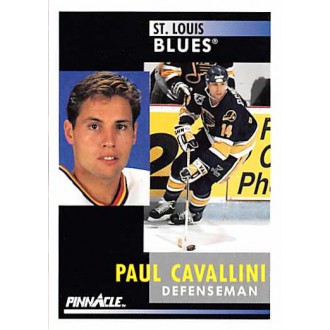 Řadové karty - Cavallini Paul - 1991-92 Pinnacle No.182