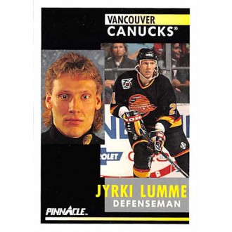 Řadové karty - Lumme Jyrki - 1991-92 Pinnacle No.237