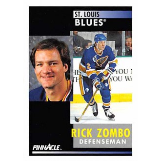 Řadové karty - Zombo Rick - 1991-92 Pinnacle No.259