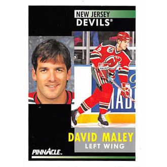 Řadové karty - Maley David - 1991-92 Pinnacle No.272