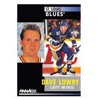 Řadové karty - Lowry Dave - 1991-92 Pinnacle No.276