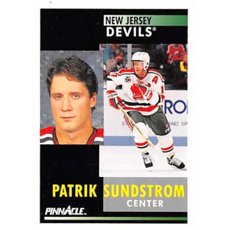 Řadové karty - Sundstrom Patrik - 1991-92 Pinnacle No.290