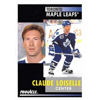 Řadové karty - Loiselle Claude - 1991-92 Pinnacle No.296
