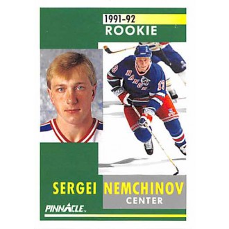 Řadové karty - Nemchinov Sergei - 1991-92 Pinnacle No.317