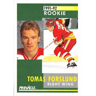 Řadové karty - Forslund Tomas - 1991-92 Pinnacle No.333