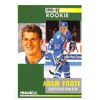 Řadové karty - Foote Adam - 1991-92 Pinnacle No.337