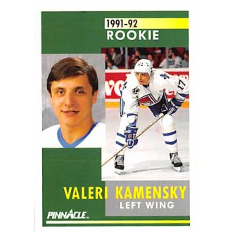 Řadové karty - Kamensky Valeri - 1991-92 Pinnacle No.340