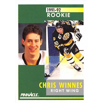 Řadové karty - Winnes Chris - 1991-92 Pinnacle No.351