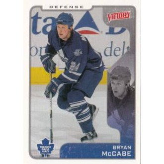 Řadové karty - McCabe Bryan - 2001-02 Victory No.328