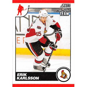 Řadové karty - Karlsson Erik - 2010-11 Score No.347
