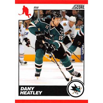 Řadové karty - Heatley Dany - 2010-11 Score No.399