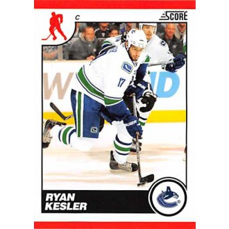 Řadové karty - Kesler Ryan - 2010-11 Score No.460