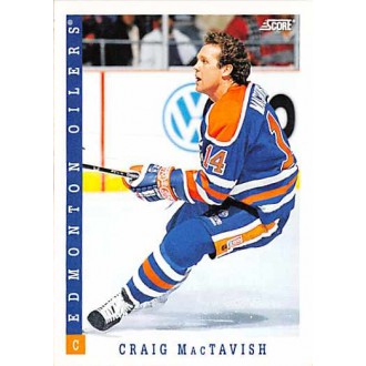 Řadové karty - MacTavish Craig - 1993-94 Score Canadian No.8