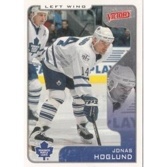 Řadové karty - Hoglund Jonas - 2001-02 Victory No.331