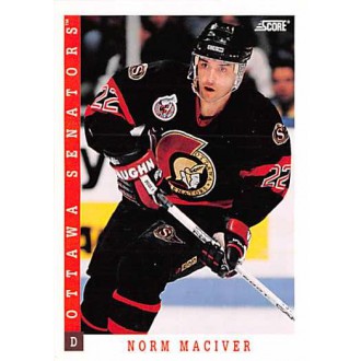 Řadové karty - Maciver Norm - 1993-94 Score Canadian No.123