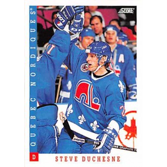 Řadové karty - Duchesne Steve - 1993-94 Score Canadian No.190