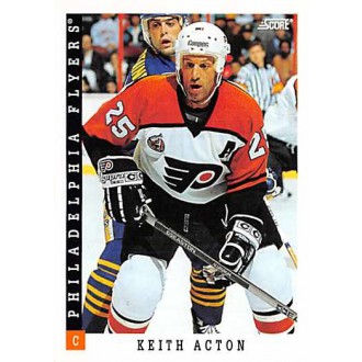Řadové karty - Acton Keith - 1993-94 Score Canadian No.301