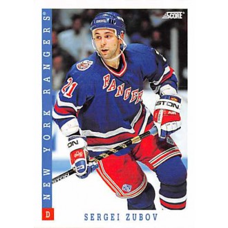 Řadové karty - Zubov Sergei - 1993-94 Score Canadian No.313