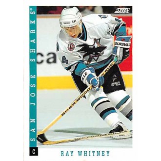 Řadové karty - Whitney Ray - 1993-94 Score Canadian No.324