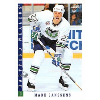 Řadové karty - Janssens Mark - 1993-94 Score Canadian No.339