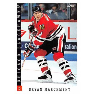 Řadové karty - Marchment Bryan - 1993-94 Score Canadian No.386