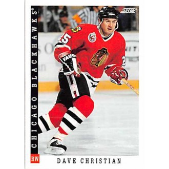 Řadové karty - Christian Dave - 1993-94 Score Canadian No.440