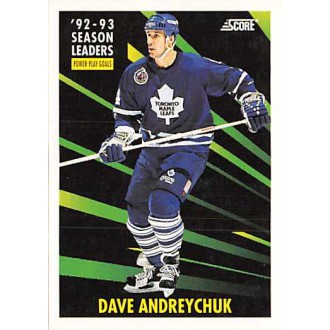 Řadové karty - Andreychuk Dave - 1993-94 Score Canadian No.481