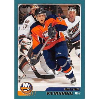 Řadové karty - Weinhandl Mattias - 2003-04 Topps No.165