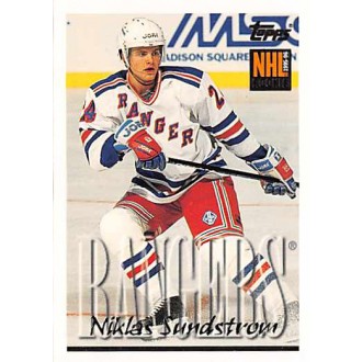Řadové karty - Sundstrom Niklas - 1995-96 Topps No.341
