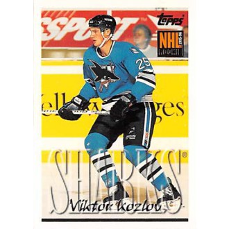 Řadové karty - Kozlov Viktor - 1995-96 Topps No.357