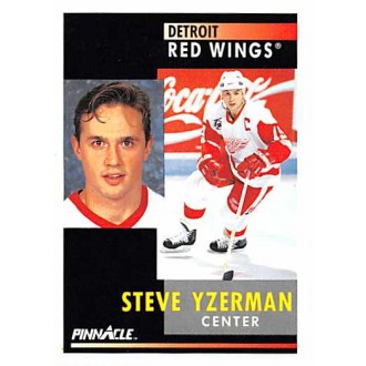 Řadové karty - Yzerman Steve - 1991-92 Pinnacle No.75