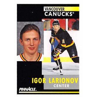 Řadové karty - Larionov Igor - 1991-92 Pinnacle No.293