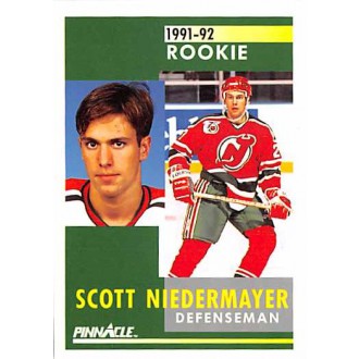 Řadové karty - Niedermayer Scott - 1991-92 Pinnacle No.349