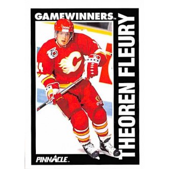 Řadové karty - Fleury Theo - 1991-92 Pinnacle No.358